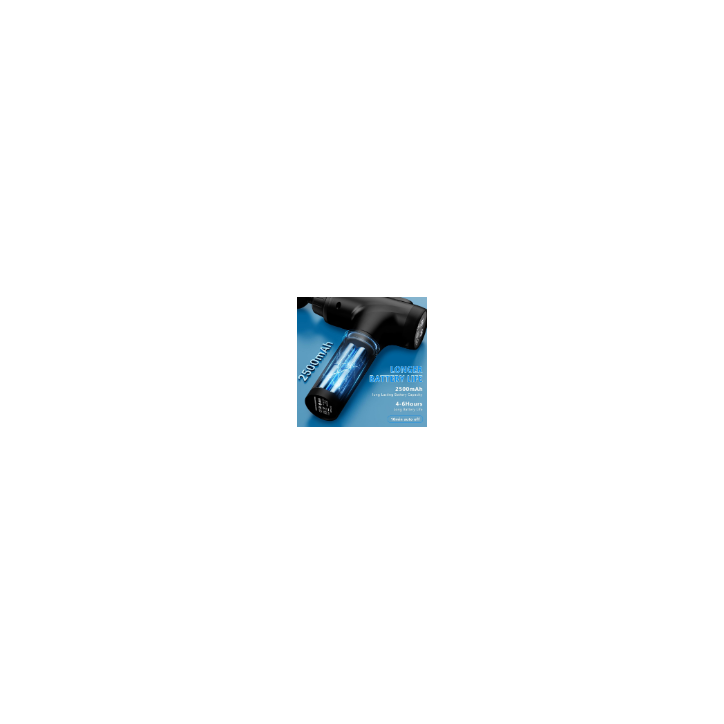APHERMA Pistolet de Massage Électrique - 30 Vitesses, 9 Têtes, Soulagement Douleur Musculaire Profond Noir APHERMA Pistolet de Massage Électrique - 30 Vitesses, 9 Têtes, Soulagement Douleur Musculaire Profond Noir