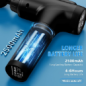APherma Pistolet de Massage 30 Vitesses Deep Tissue Noir