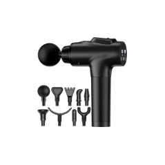 APherma Pistolet de Massage 30 Vitesses Deep Tissue Noir