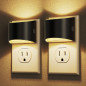 DORESshop 2-Pack LED Night Lights, 3 Brightness Levels, Dusk to Dawn Sensor, 3000K Warm White Plug-In Nightlight DORESshop 2-Pack LED Night Lights, 3 Brightness Levels, Dusk to Dawn Sensor, 3000K Warm White Plug-In Nightlight