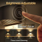 DORESshop 2-Pack LED Night Lights, 3 Brightness Levels, Dusk to Dawn Sensor, 3000K Warm White Plug-In Nightlight DORESshop 2-Pack LED Night Lights, 3 Brightness Levels, Dusk to Dawn Sensor, 3000K Warm White Plug-In Nightlight