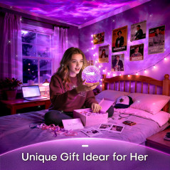 Mubarek 3-in-1 Ambient Lamp: 216 Modes, Remote & Mood Lighting Gift