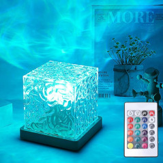 Ocean Wave Projector Light - 16-Color LED with Remote & 3D Ripple