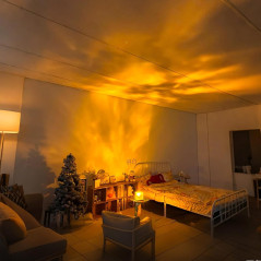 Ocean Wave Projector Light - 16-Color LED with Remote & 3D Ripple