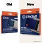 Life360 Tile Slim Wallet Finder & Bluetooth Tracker for Luggage, Passports – iOS & Android, 1-Pack Navy Blaze Life360 Tile Slim Wallet Finder & Bluetooth Tracker for Luggage, Passports – iOS & Android, 1-Pack Navy Blaze