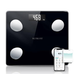 NUTRI FIT Smart Digital Body Scale with Bluetooth & 20 Body Metrics