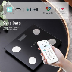 NUTRI FIT Smart Digital Body Scale with Bluetooth & 20 Body Metrics