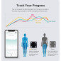 NUTRI FIT Smart Digital Bluetooth Bathroom Scale - Body Weight, Fat, BMI Analyzer, App Sync, 330lbs Capacity NUTRI FIT Smart Digital Bluetooth Bathroom Scale - Body Weight, Fat, BMI Analyzer, App Sync, 330lbs Capacity