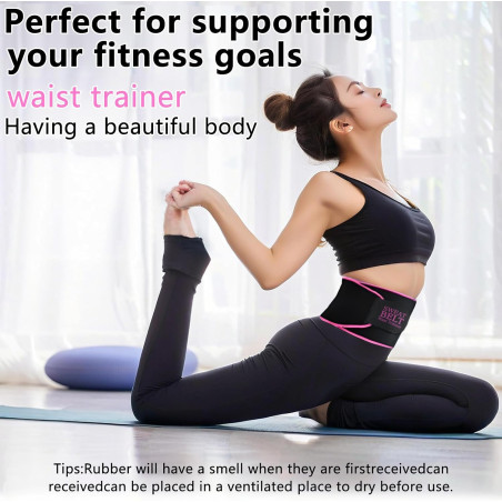 Lisacool Waist Trainer for Women – Tummy Control & Workout Waist Trimmer