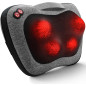 VIKTOR JURGEN Shiatsu Back Massager with Heat – Deep Tissue Electric Kneading 3D Massage Pillow for Pain Relief VIKTOR JURGEN Shiatsu Back Massager with Heat – Deep Tissue Electric Kneading 3D Massage Pillow for Pain Relief