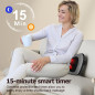 VIKTOR JURGEN Shiatsu Back Massager with Heat – Deep Tissue Electric Kneading 3D Massage Pillow for Pain Relief VIKTOR JURGEN Shiatsu Back Massager with Heat – Deep Tissue Electric Kneading 3D Massage Pillow for Pain Relief