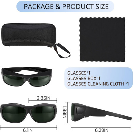 IPL Laser Safety Glasses 200-2000nm Protective Goggles for Hair Removal