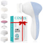 COSLUS 7-in-1 Silicone Facial Cleansing Brush FBS-D: Waterproof Electric Exfoliating & Massage Device COSLUS 7-in-1 Silicone Facial Cleansing Brush FBS-D: Waterproof Electric Exfoliating & Massage Device