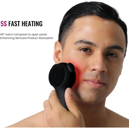 Rechargeable Silicone Face Scrubber Brush for Men & Women – Waterproof