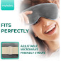 MyHalos® Heated Eye Mask for Dry Eyes - Steam Warm Compress for Styes, Chalazion, Blepharitis & MGD - FSA/HSA Eligible MyHalos® Heated Eye Mask for Dry Eyes - Steam Warm Compress for Styes, Chalazion, Blepharitis & MGD - FSA/HSA Eligible