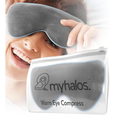 MyHalos® Heated Eye Mask for Dry Eyes & Stye Relief - FSA/HSA Eligible