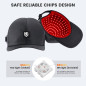Cordless Red Light Therapy Hair Growth Cap with 2000mAh Rechargeable Battery – Portable Care for Men & Women Cordless Red Light Therapy Hair Growth Cap with 2000mAh Rechargeable Battery – Portable Care for Men & Women