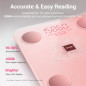 Ovutek Smart Digital Body Weight & Fat Scale with BMI, Smartphone App, 400lb Capacity - Pink Ovutek Smart Digital Body Weight & Fat Scale with BMI, Smartphone App, 400lb Capacity - Pink