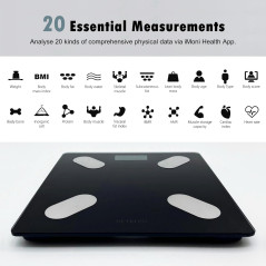 NUTRI FIT Smart Body Scale - Bluetooth BMI, Fat & Muscle Monitor