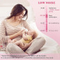 Lulia Double Electric Breast Pump, 4 Modes, 9 Levels, Low Noise, Anti-Backflow, LED Display, BPA-Free, 24mm Flange