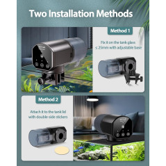 Automatic Fish Feeder 200ml for Aquarium | Timer & Battery Operated