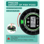 Automatic Fish Feeder for Aquarium - USB Rechargeable, Moisture-Proof, Timer with LCD Display for Betta