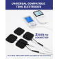Nursal TENS Unit Replacement Pads 20 Packs, Reusable Self-Adhesive Electrodes, Latex-Free, Compatible with TENS 7000 & More Nursal TENS Unit Replacement Pads 20 Packs, Reusable Self-Adhesive Electrodes, Latex-Free, Compatible with TENS 7000 & More