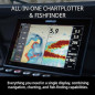 Simrad GO Chartplotter & Fish Finder with Transducer, Radar Options, Preloaded C-MAP Discover Chart Card Simrad GO Chartplotter & Fish Finder with Transducer, Radar Options, Preloaded C-MAP Discover Chart Card