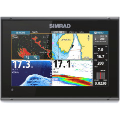 Simrad GO Chartplotter & Fish Finder with Transducer, Radar & C-MAP