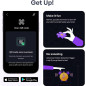Pavlok Shock Clock 3 – Smart Alarm with Vibration, Beep & Safe Zap | App-Controlled, Waterproof, Silent Alarm