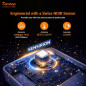 Temtop Portable CO2 Monitor - Indoor Air Quality, Temperature & Humidity Meter for Home, Office & School