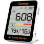 Temtop Portable CO2 Monitor - Indoor Air Quality, Temperature & Humidity Meter for Home, Office & School