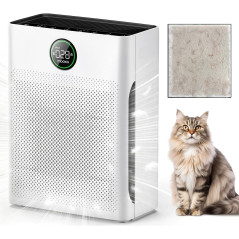 MOOKA Air Purifier for Large Rooms up to 2200 sq.ft with PM2.5 Sensor