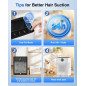 MOOKA Air Purifier for Large Rooms up to 2200 sq.ft, Washable Filter, PM2.5 Sensor, White - PR1
