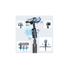 Trépied Face Tracking 67'' pour iPhone, Rotation 360° Bluetooth