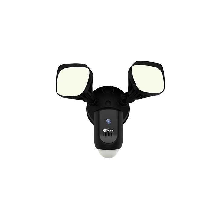 Swann Floodlight Security Camera: 1080p, Color Night Vision, and Smart Alerts! Swann Floodlight Security Camera: 1080p, Color Night Vision, and Smart Alerts!