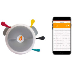 D-Heart: Portable 8/12-Lead ECG Monitor for Home & Professional Use