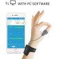 WellOxy Sleep Oxygen Monitor: Track Heart Rate & O2 Saturation with Bluetooth WellOxy Sleep Oxygen Monitor: Track Heart Rate & O2 Saturation with Bluetooth