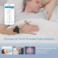 WellOxy Sleep Oxygen Monitor, contrôlez l'apnée du sommeil