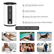 WOPET Smart Pet Camera: Treat Dispenser & Two-Way Audio - Never Miss Your Furry Friend!