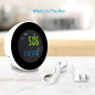 Pyle Smart Air Quality Monitor: Breathe Easier with Real-Time CO2, Temp & Humidity Readings! Pyle Smart Air Quality Monitor: Breathe Easier with Real-Time CO2, Temp & Humidity Readings!