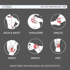 IASO Pain Relief Massager: FDA-Approved Red Light Therapy