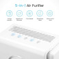 ProBreeze 5-in-1 Air Purifier: Breathe Cleaner, Live Healthier - Allergy Relief, Quiet Operation