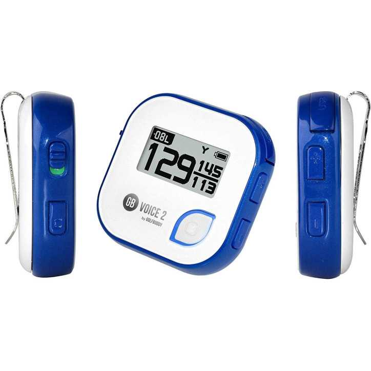 GolfBuddy Voice 2: Talking Golf GPS for Accurate Distances & Enhanced Game GolfBuddy Voice 2: Talking Golf GPS for Accurate Distances & Enhanced Game