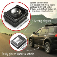 Tracki GPS Tracker: Real-Time Location & Anti-Theft Device for Cars, Kids, Luggage - Global Coverage!
