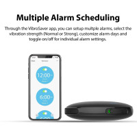 VibroSaver: Smart Vibration Alarm Clock - Wake Up on Time, Every Time!
