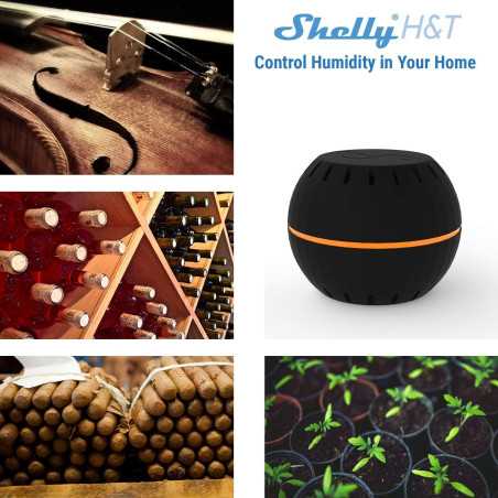 Shelly H&T Smart Home Sensor: Monitor Temperature & Humidity for Perfect Comfort